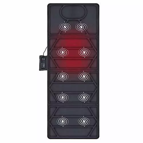 Comfier 10 motor hotsell massage mat with heat