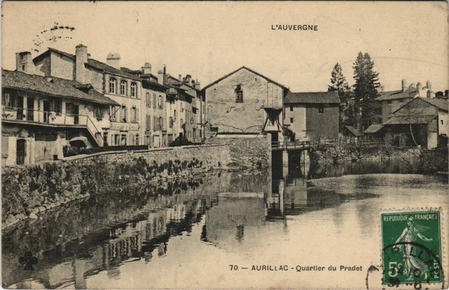 CPA Aurillac Quartier du Pradet FRANCE (1054661)