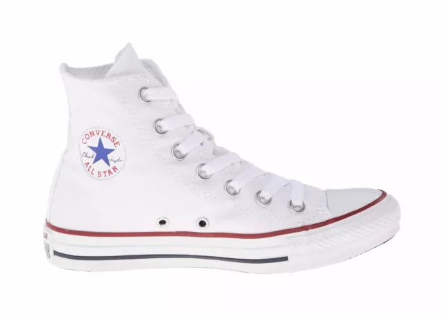 CONVERSE Chuck Taylor High Top Men Shoes Optical White Fashion Sneaker Size 15