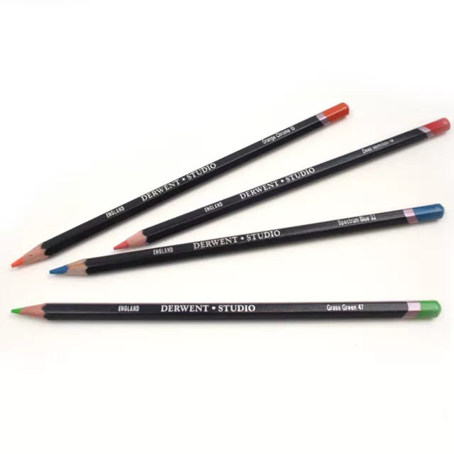 Derwent Studio Calidad Profesional Simple Lápices Disponible En 72 Colores