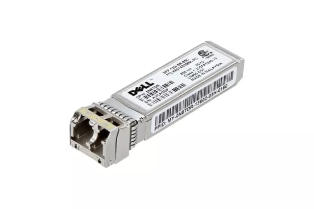 New Dell N8TDR Intel 10GB FC 850nm 400m SW SFP+ FTLX8574D3BNL-FC Transceiver