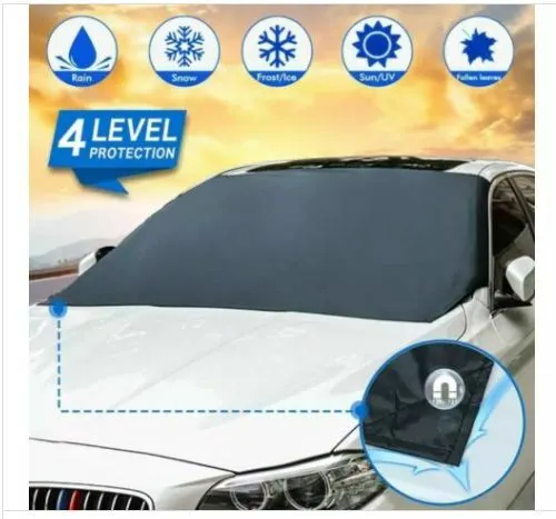 TELO COPERTURA SOLE Neve Ghiaccio Auto SUV Parasole Parabrezza Isolante  calamite EUR 17,99 - PicClick IT