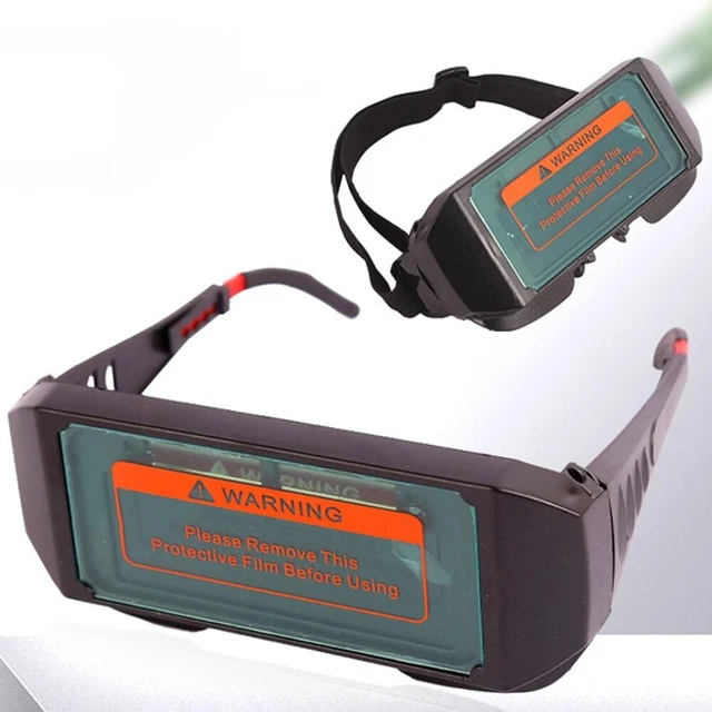 1 PAIR SOLAR AutoDarkening Welding Glasses Welders Mask Helmet Gog