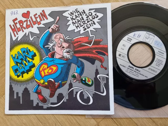 Karl Dall - Herzilein 7'' Vinyl Germany