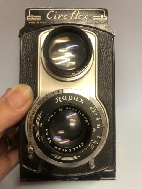Cámara vintage Ciro-Flex Rapax (UU)