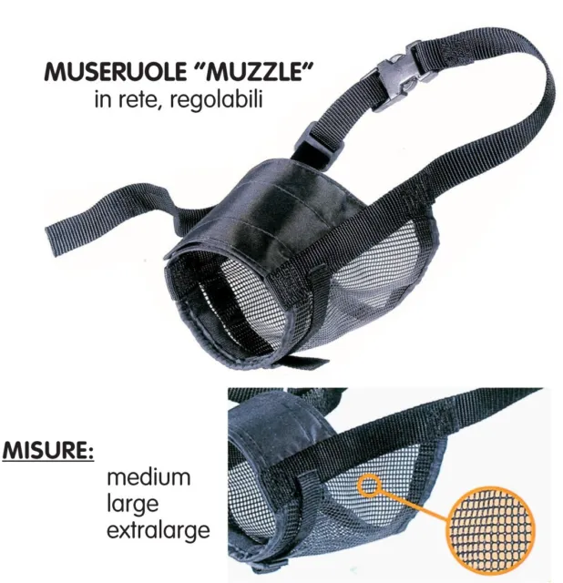 Museruola Muzzle Net Medium                 I Ferplast Pz 1