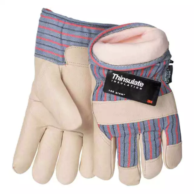 Tillman 1565 Top Grain Pigskin Thinsulate Lined Winter Gloves Large
