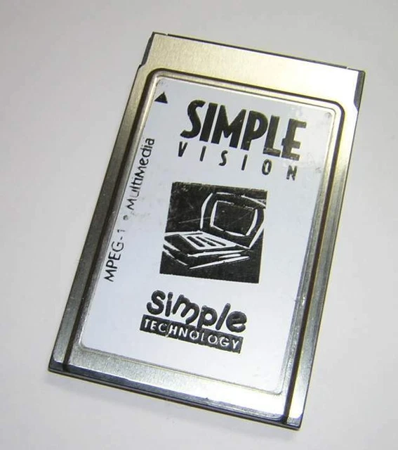 VINTAGE SIMPLE TECH Simple Vision MPEG-1 Multimedia Decoder Video ...