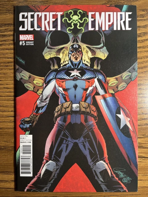 Secret Empire 5 Nm J Scott Campbell 1:50 Ratio Variant Cover Marvel Comics 2017