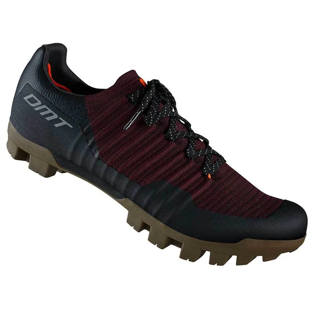 Cycling Shoes DMT GK1 MTB Gravel Mountain Bike Shoes Red/Black 2 Bolt