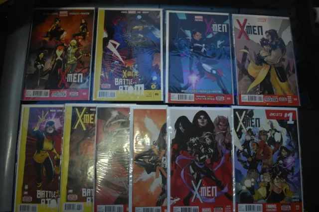 X-Men #1-10 Marvel Comics Set 2013 Wood Coipel Storm Rogue Psylocke Kitty
