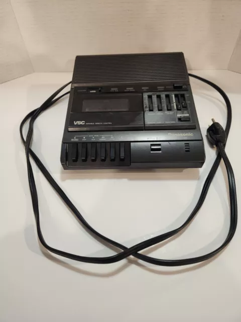 Panasonic Cassette Transcriber VSC Variable Speech Control RR-830  vintage