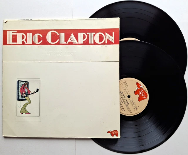 ERIC CLAPTON - At His Best - 2 x Vinyl LP - RSO Records 1973 - (Exc ...