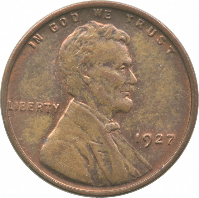 Better 1927 US Lincoln Wheat Cent Penny Coin Collection Lot Set Break *449