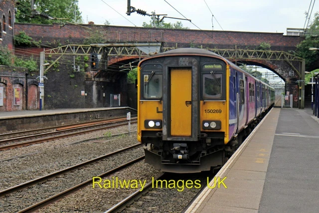 RAILWAY PHOTO CLASS 150 DMU Northern Rail 150269 Heaton Chapel c2014 £2 ...