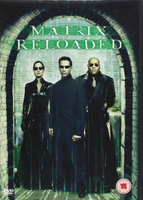 Matrix Reloaded (DVD) Keanu Reeves Laurence Fishburne Carrie-Anne Moss