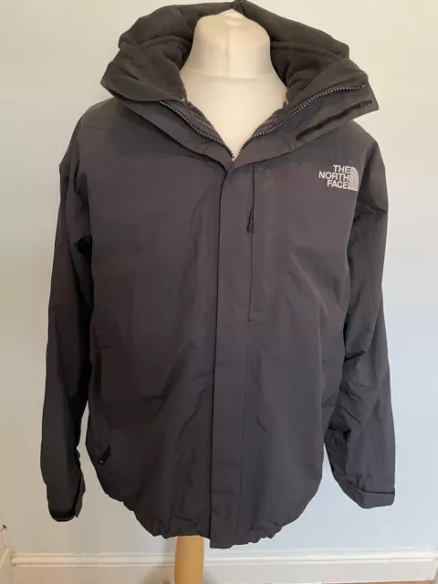The North Face Hyvent Men’s Black Fleece Lined Jacket Size L