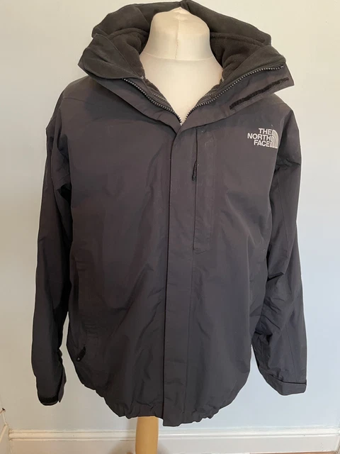 The North Face Hyvent Men’s Black Fleece Lined Jacket Size L