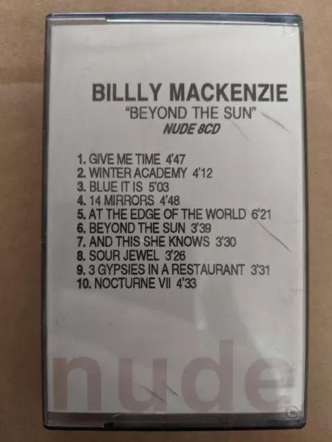 Billy MacKenzie – Beyond The Sun - PROMO only on cassette - Nude Associates