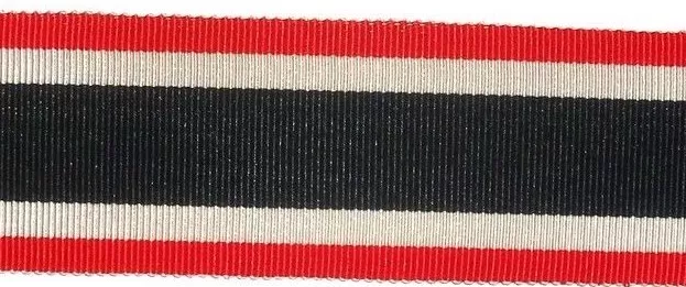 Kriegsverdienstkreuz 2. Klasse KVK Ordensband Breite 31 mm Länge 15 cm