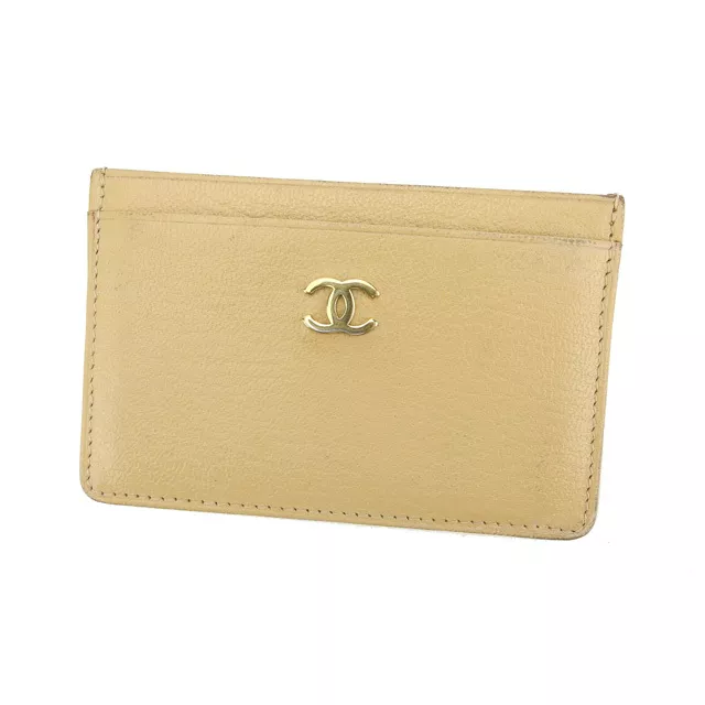 used chanel card holder wallet