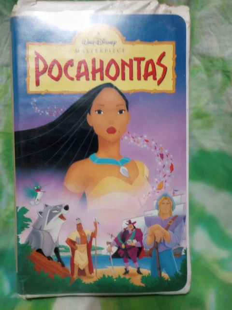 Pocahontas (VHS,1996, Clamshell) Walt Disney Masterpiece