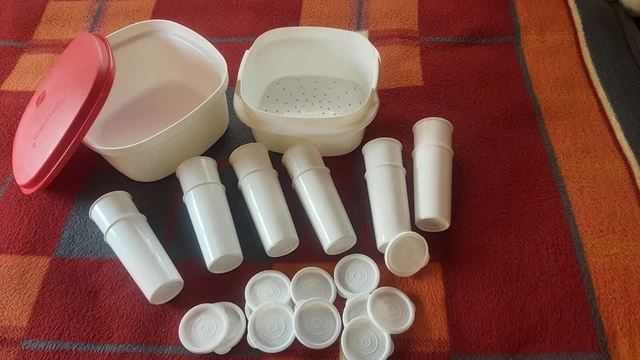 Boîte Tupperware Multiservices Pour Yaourtière Avec Passoire Intégrée – Occasion