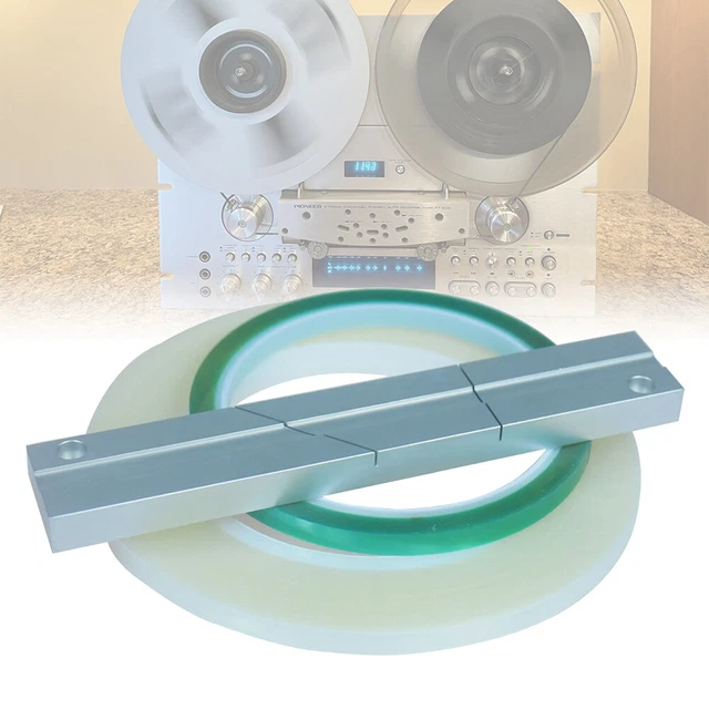 1/4 10 IN Tape Splicing Set and Leader Tape Reusable for Recorder Open