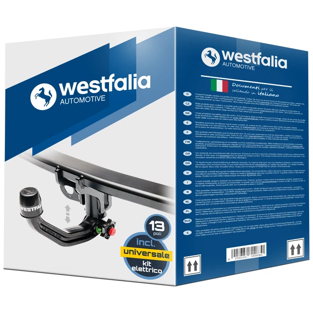 Gancio Di Traino Estraibile Per Kia Sportage IV 2016-2018 - Con Kit Elettrico 13 Poli Universale - Foto 6