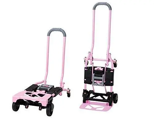 Cosco 12222PNG1E 300-Pound Capacity Cart, Pink Shifter Multi-Position Heavy Duty