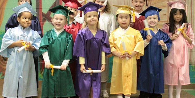 Debate over American-style nursery graduation ceremony