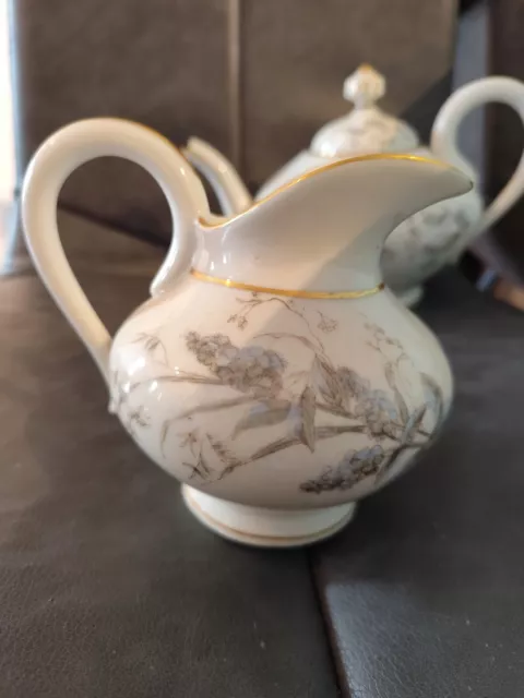 service de table en porcelaine de limoges Théière Surcre Pichet Ancien Vintage 2