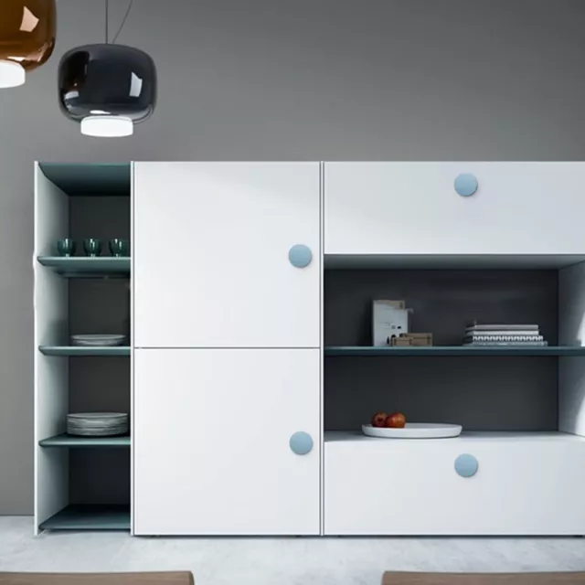 Poignée de porte de meubles rétro en céramique pour armoire de cuisine tiroir