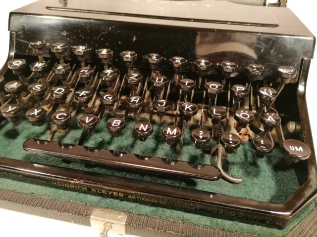 antike Reiseschreibmaschine Adler Favorit 2 Koffer Schreibmaschine retro vintage 3