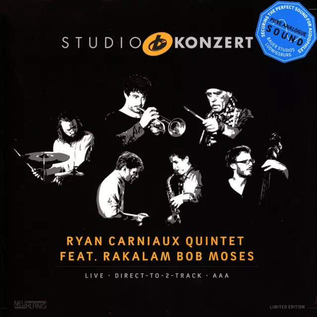 Ryan Carniaux Quintet Feat. Rakalam Bob Moses - Studio Konzert (Vinyl LP)