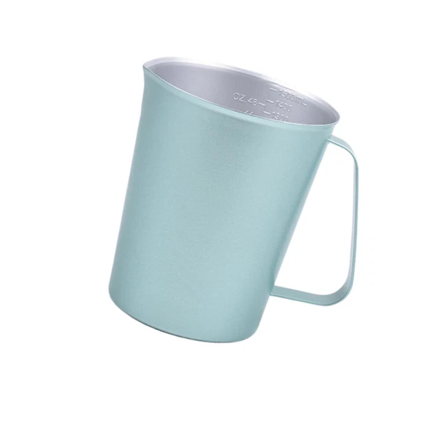 Tazza da caffè con bilancia tè al latte liquido qualità alimentare