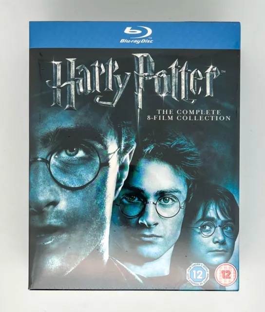 Harry Potter COMPLETE 8-Film Collection BLU-RAY 11-DISC Box Set Complete Years