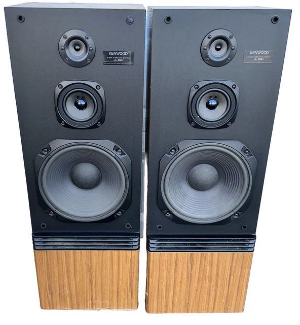 KENWOOD JL890 SPEAKERS And Box Tested & The Sound Is Amazing 150.00