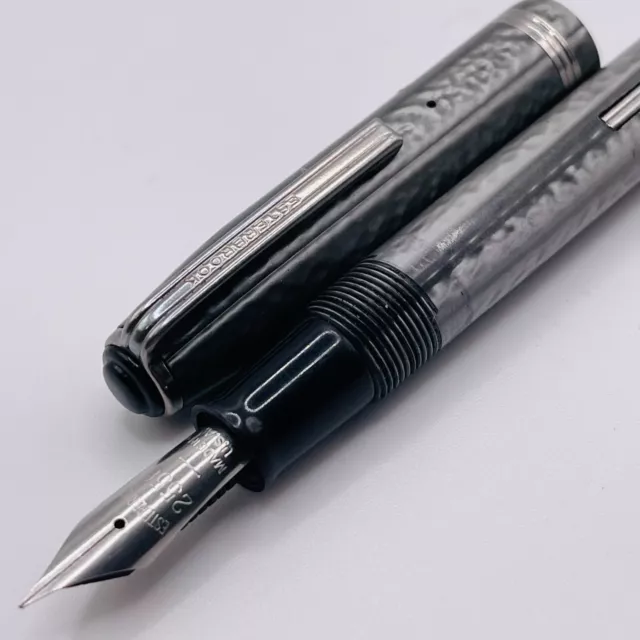 Esterbrook Fountain Pen Silver 2556 Nib Model LJ