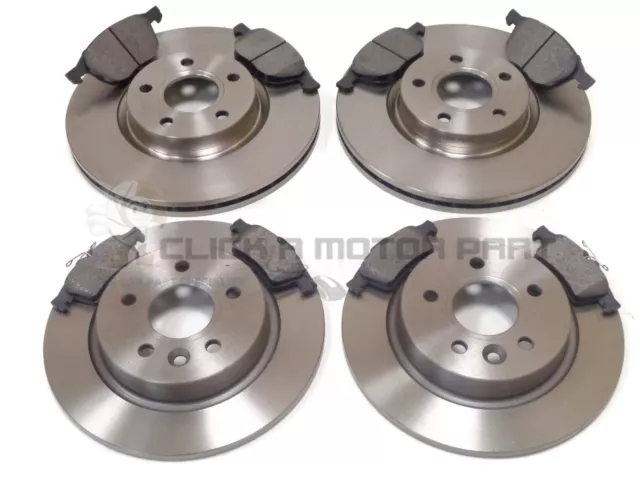 FORD FOCUS MK2 2.0 TDCi 2005-2011 FRONT & REAR BRAKE DISCS AND PADS SET NEW