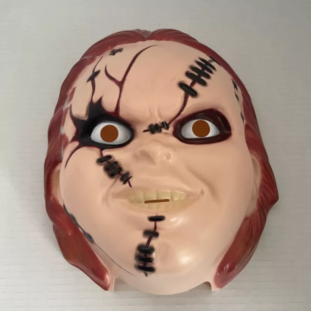 Chucky Childs Play Good Guy Costume Halloween Cosplay Adjustable Mask & Cover 2