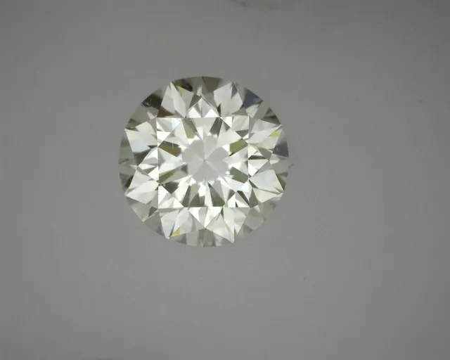 Diamant rond certifié GIA 0,46 carat couleur E SI2 100 % naturel brillant 2