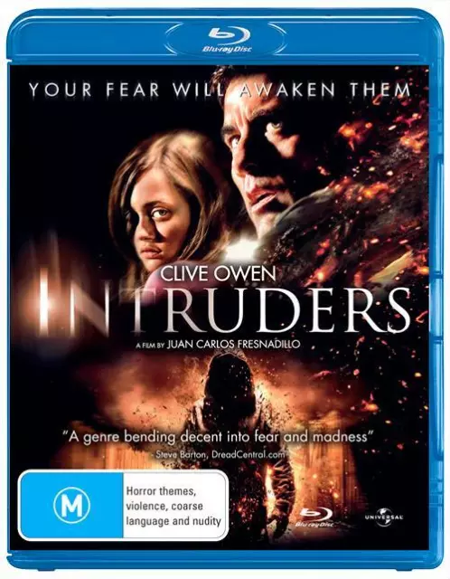 Intruders movie - Clive Owen - U.S. blu ray