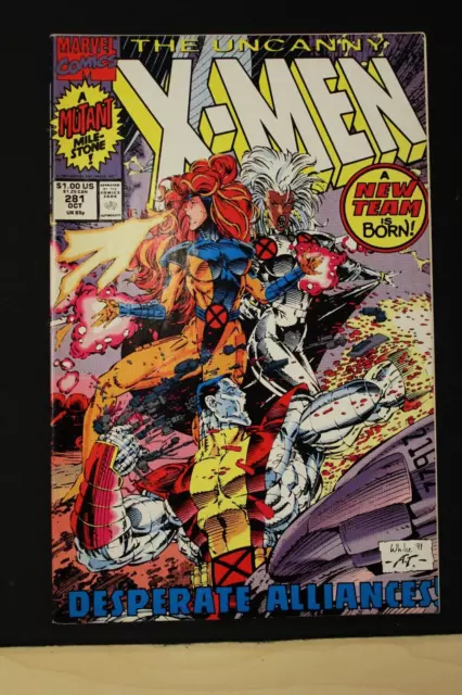The Uncanny X-men #281 October 1991 Marvel Comics