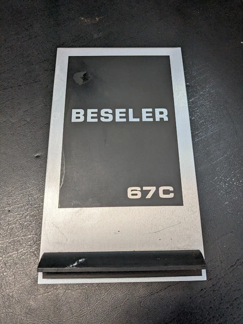 Beseler 67c Enlarger Lamp Housing Front Cover