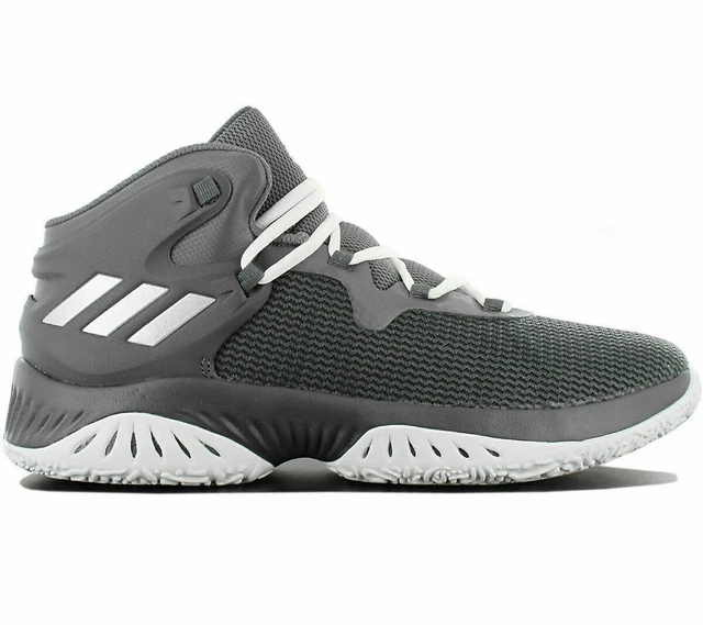ADIDAS MEN'S EXPLOSIVE Bounce Basketball MID Grey Trainers UK 7.5 EU 41 1/3  43.99 - PicClick UK