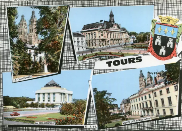 Carte TOURS Multivues