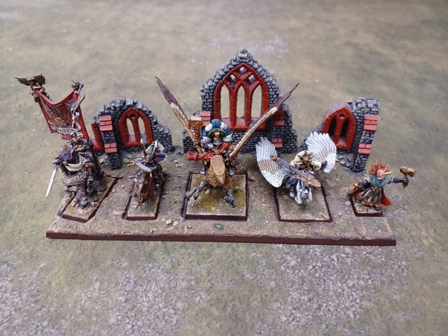 Warhammer Fantasy Empire Diorama Karl Franz Schwarzhelm Volkmar Gelt Helborg WFB