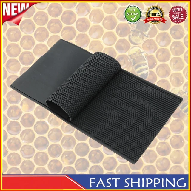 2 pezzi stampo per cera d'api silicone cera d'api fondotinta stampo per pressa strumento apicoltura