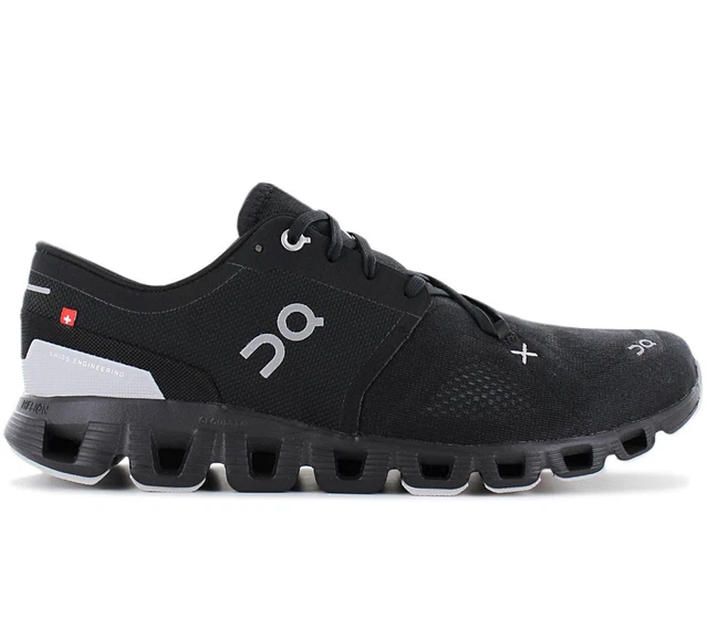 ON Running Cloud X 3 Herren Laufschuhe Schwarz 60.98705 5 Sport Freizeit Schuhe